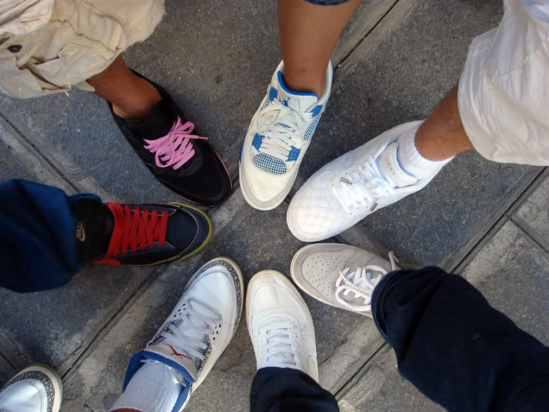 Nike Air Force 1 High Tops Girls Kellogg Community College